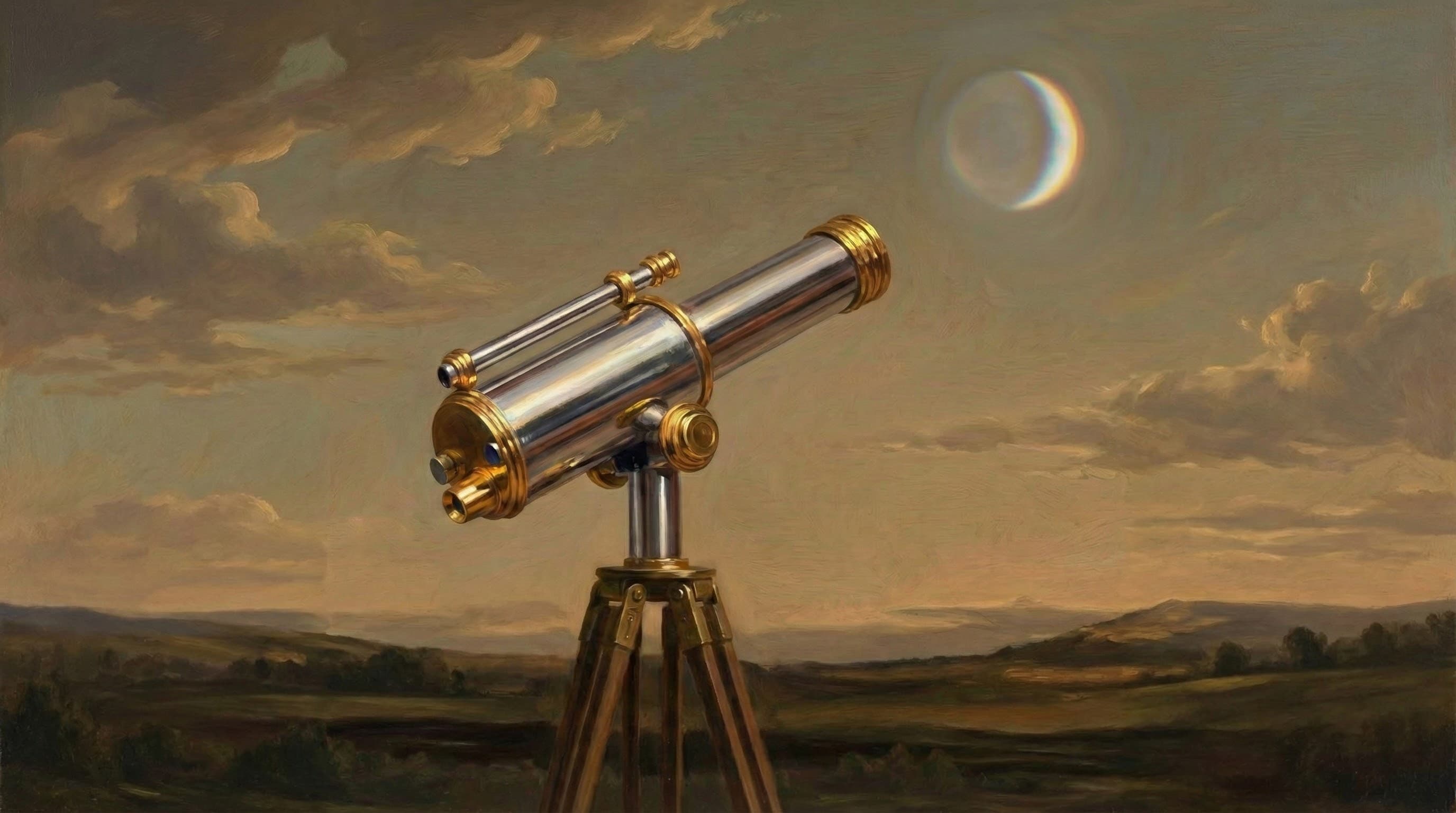 Galileis Linsenfernrohr (Refraktor)